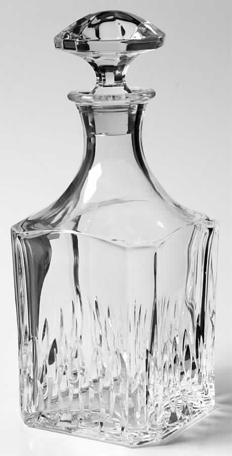 Juan Square Decanter with Stopper by Cristal D'Arques - Durand-1