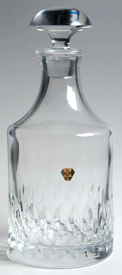 Juan Whiskey Decanter & Stopper by Cristal D'Arques - Durand-1