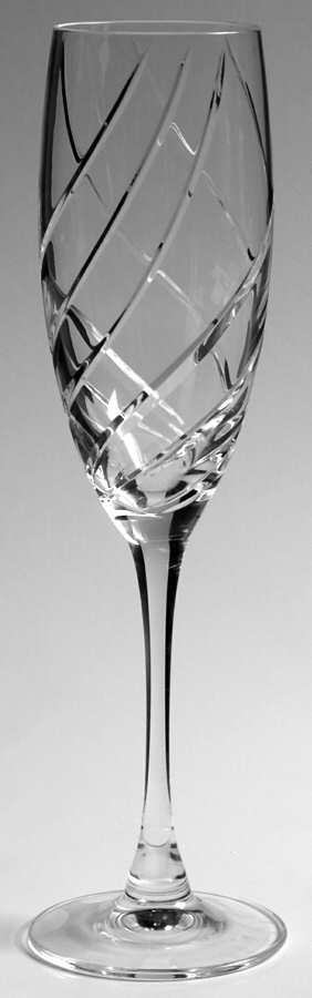 Junon Clear Fluted Champagne by Cristal D'Arques - Durand-1