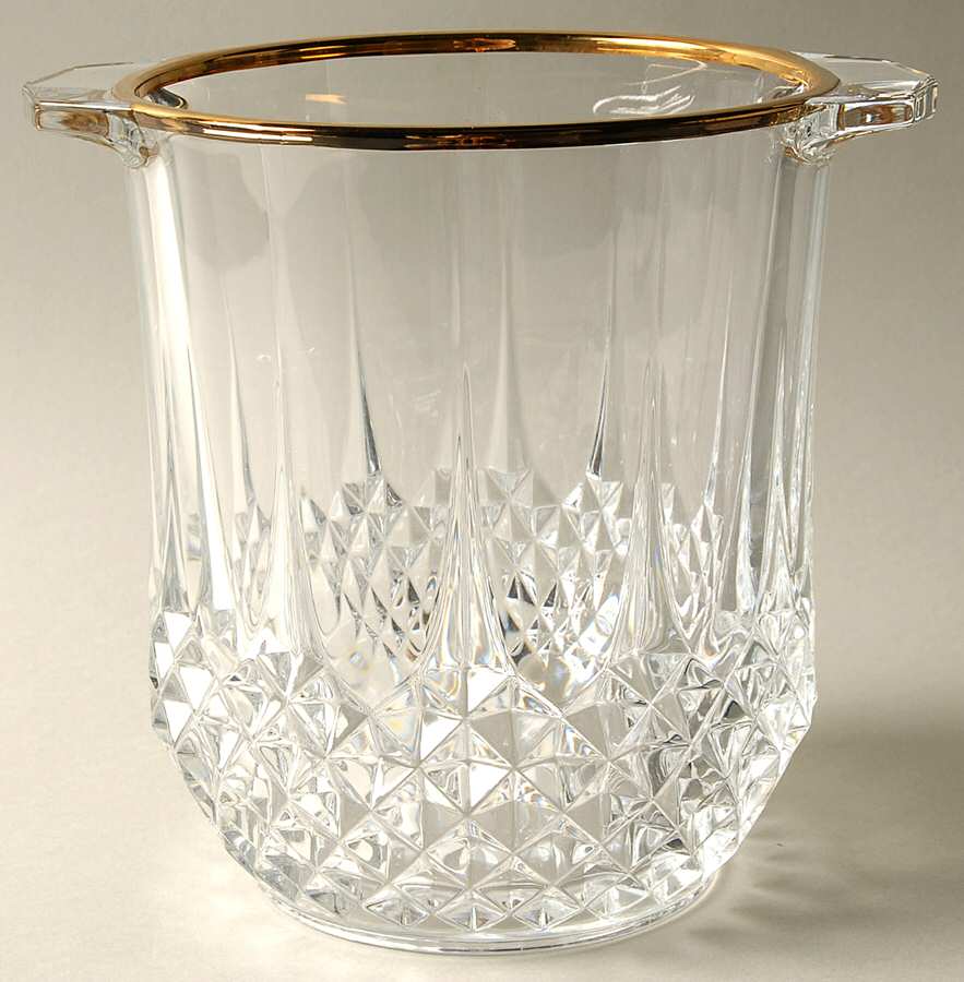 Longchamp Gold Champagne Bucket by Cristal D'Arques - Durand-1