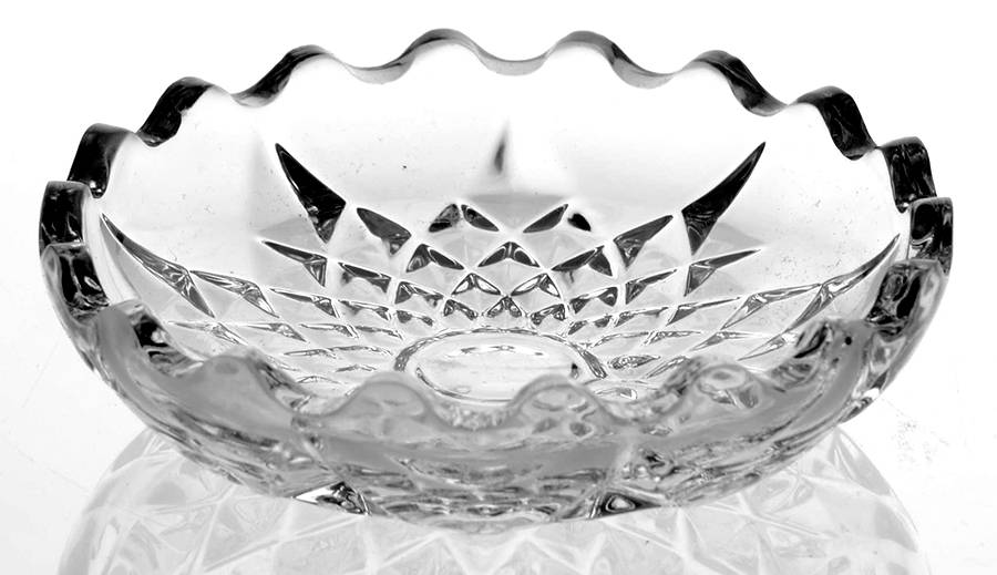 Longchamp (Clear) Jewelry Dish by Cristal D'Arques - Durand-1