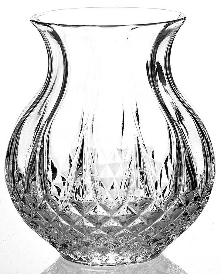 Longchamp (Clear) 6" Flower Vase by Cristal D'Arques - Durand-1