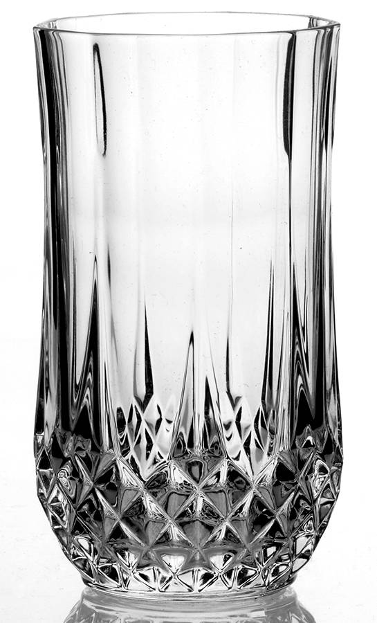 Longchamp (Clear) Flat Juice Glass by Cristal D'Arques - Durand-1