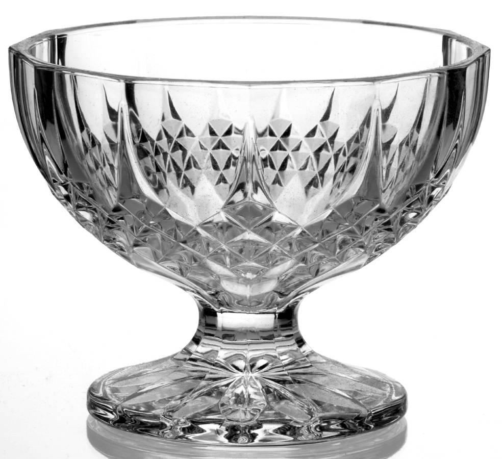 Longchamp (Clear) 4" Small Fruit/Dessert Bowl by Cristal D'Arques - Durand-1