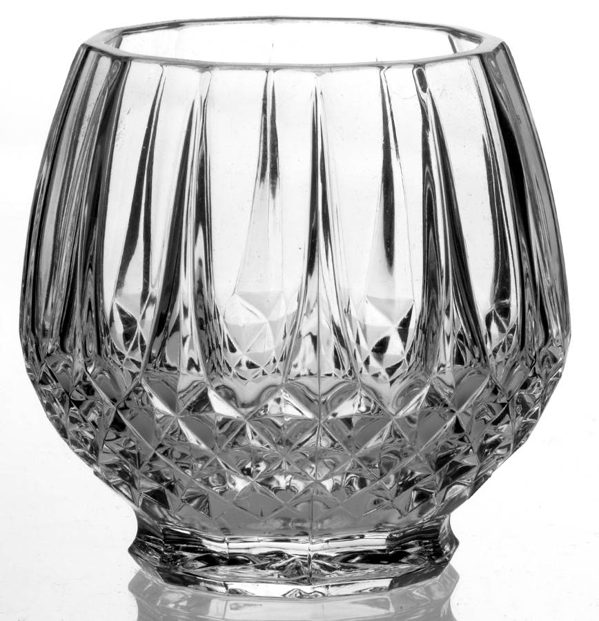 Longchamp (Clear) Votive Candleholder by Cristal D'Arques - Durand-1