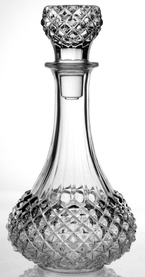 Longchamp (Clear) Decanter & Stopper by Cristal D'Arques - Durand-1