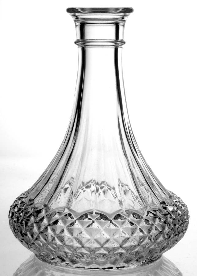 Longchamp (Clear) Decanter No Stopper by Cristal D'Arques - Durand-1