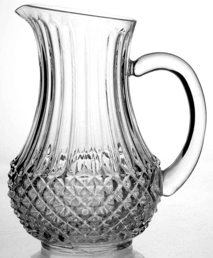 Longchamp (Clear) 40 Oz Pitcher by Cristal D'Arques - Durand-1