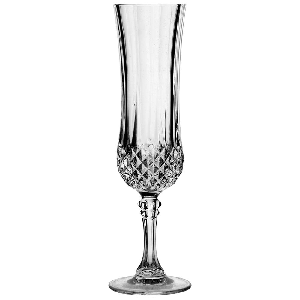 Longchamp (Clear) Fluted Champagne by Cristal D'Arques - Durand-1