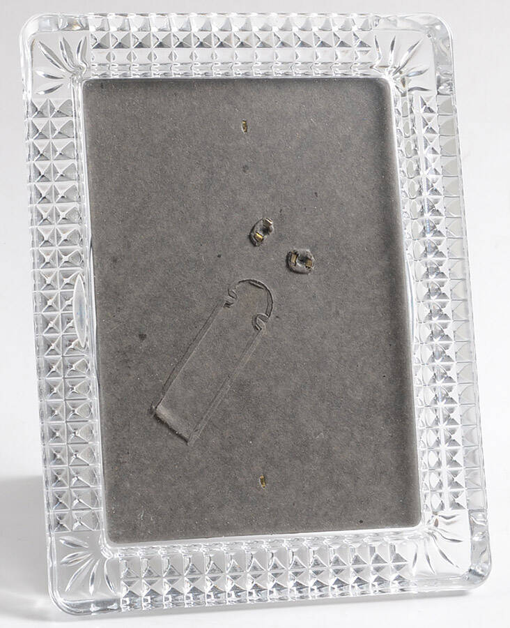 Longchamp (Clear) Large Rectangular Picture Frame by Cristal D'Arques - Durand-1