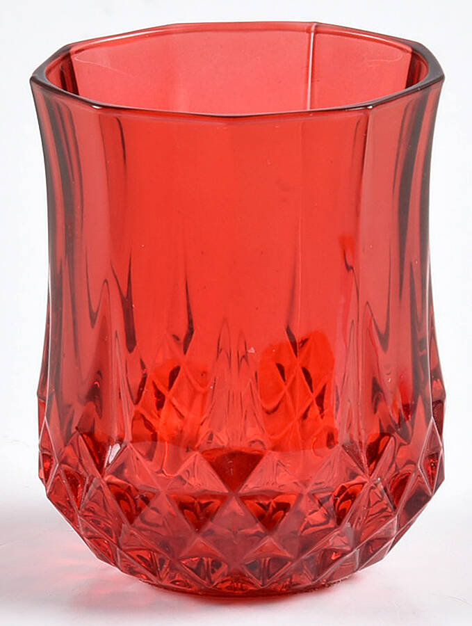 Longchamp (Clear) Ruby Shot Glass by Cristal D'Arques - Durand-1