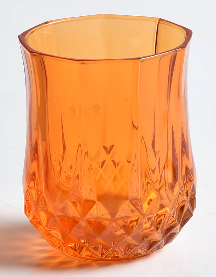 Longchamp (Clear) Amber Shot Glass by Cristal D'Arques - Durand-1
