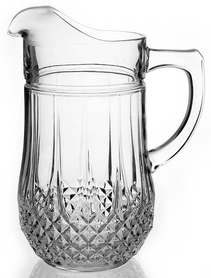 Longchamp (Clear) 48 Oz Pitcher by Cristal D'Arques - Durand-1