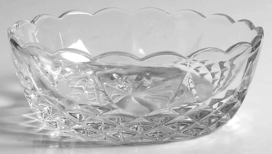 Longchamp (Clear) 6" Round Bowl by Cristal D'Arques - Durand-1