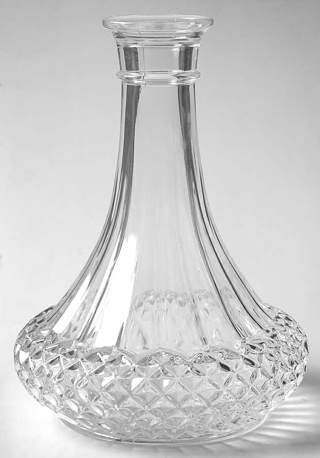 Longchamp (Clear) Ships Decanter No Stopper by Cristal D'Arques - Durand-1