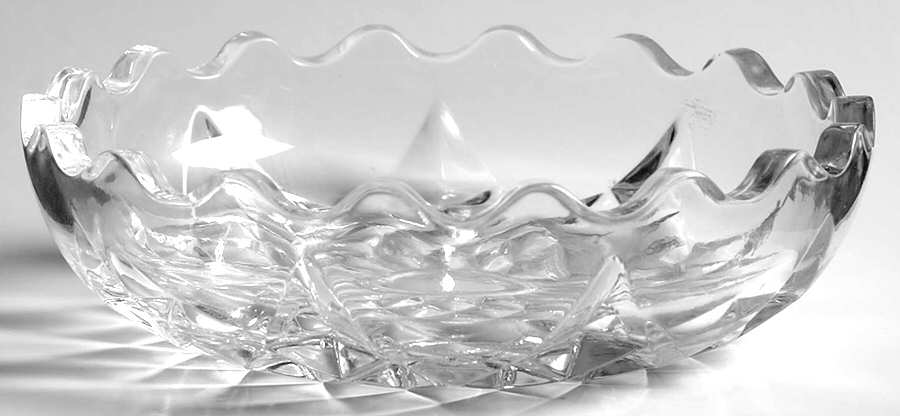 Longchamp (Clear) Small Fruit Dessert Bowl by Cristal D'Arques - Durand-1
