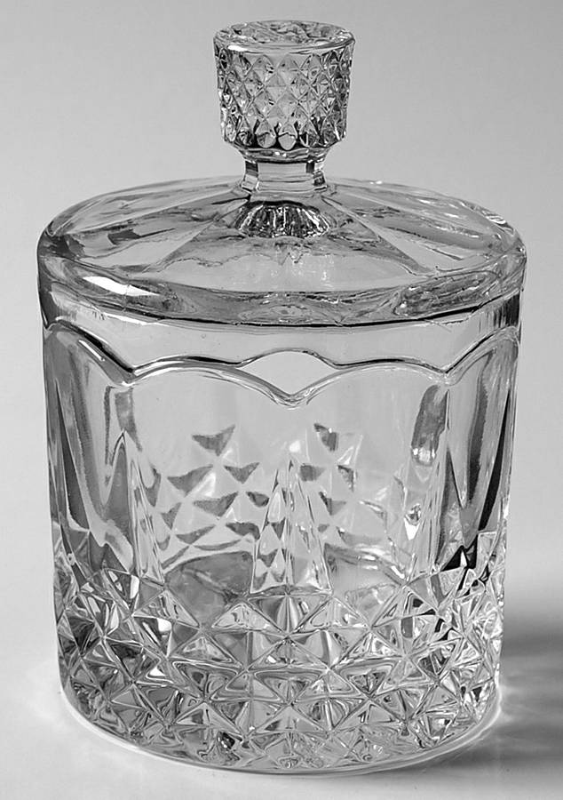 Longchamp (Clear) Jam/Jelly & Lid by Cristal D'Arques - Durand-1