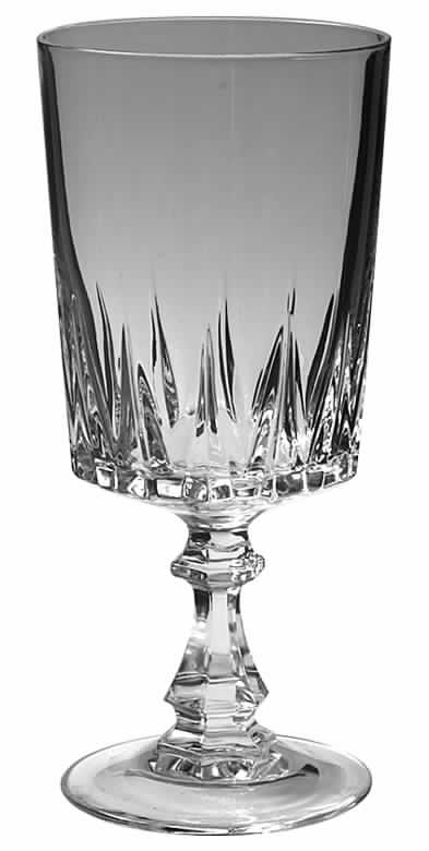 Louvre Water Goblet by Cristal D'Arques - Durand-1