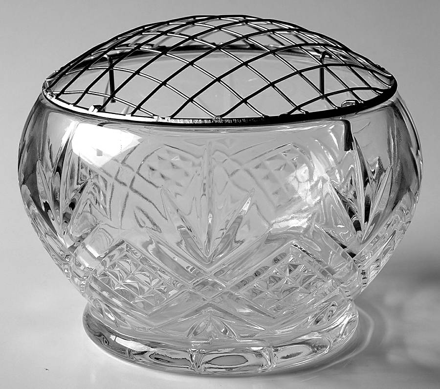 Masquerade Metal Frog for 5" Rose Bowl by Cristal D'Arques - Durand-1