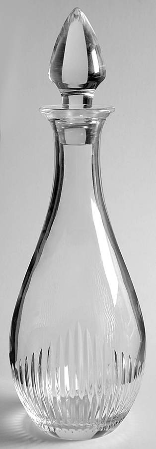 Megeue Taille Genet Decanter & Stopper by Cristal D'Arques - Durand-1