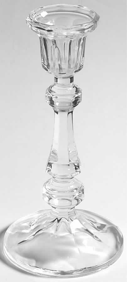 Monceaux Single Light Candlestick by Cristal D'Arques - Durand-1