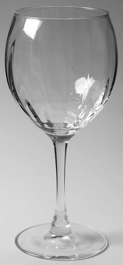 Monaco Optic Water Goblet by Cristal D'Arques - Durand-1
