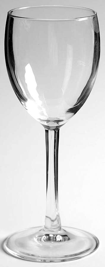 Noblesse (Tulip Shape Bowl) Wine Glass by Cristal D'Arques - Durand-1