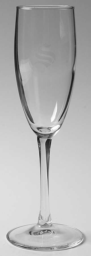 Noblesse (Tulip Shape Bowl) Fluted Champagne by Cristal D'Arques - Durand-1