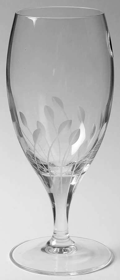 Nova (Gray Cut) 10 Oz Footed Tumbler by Cristal D'Arques - Durand-1