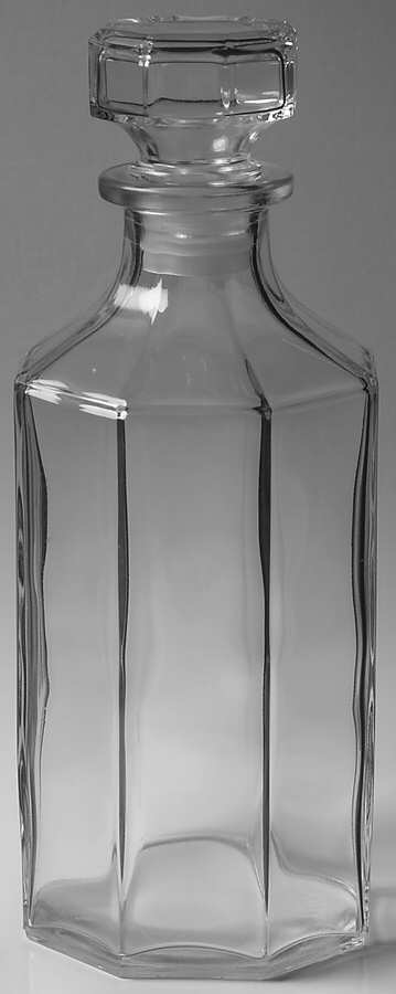 Octime Clear Decanter & Stopper by Cristal D'Arques - Durand-1