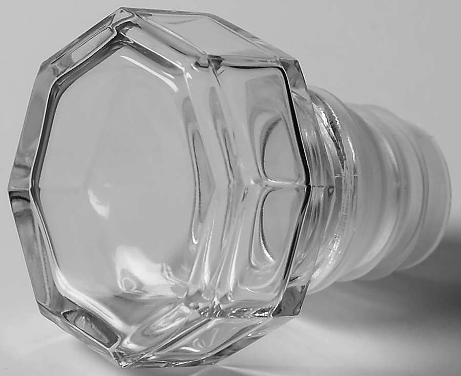 Octime Clear Stopper for Decanter by Cristal D'Arques - Durand-1