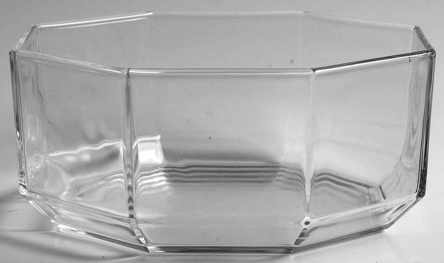 Octime Clear 7" Round Bowl by Cristal D'Arques - Durand-1