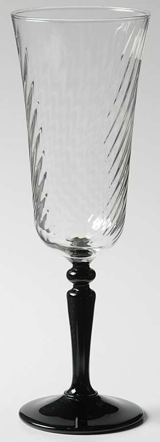 Onyx Fluted Champagne by Cristal D'Arques - Durand-1