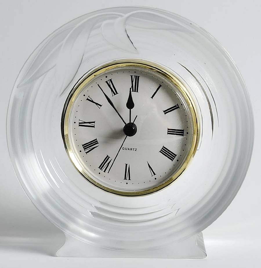 Penelope Quartz Clock by Cristal D'Arques - Durand-1