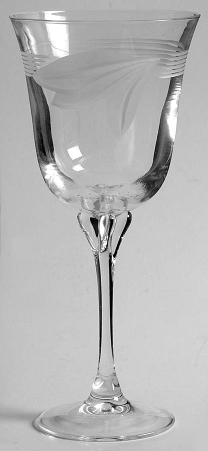 Penelope Water Goblet by Cristal D'Arques - Durand-1