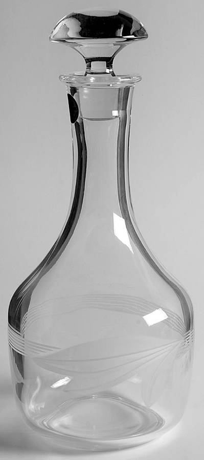 Penelope Decanter & Stopper by Cristal D'Arques - Durand-1