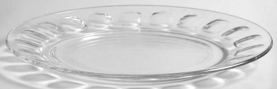 Petale 7" Salad Plate by Cristal D'Arques - Durand-1