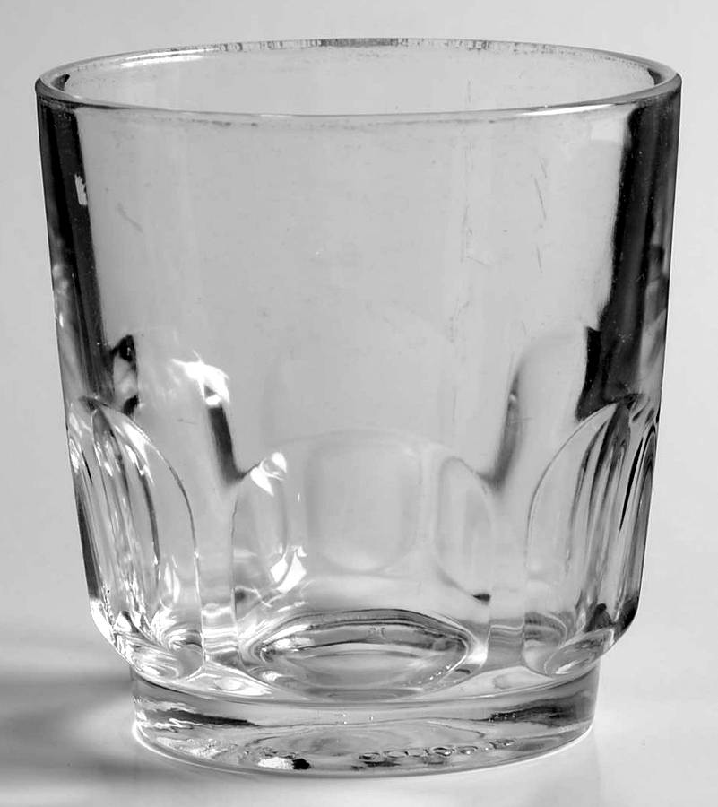 Petale 6 Oz Flat Tumbler by Cristal D'Arques - Durand-1