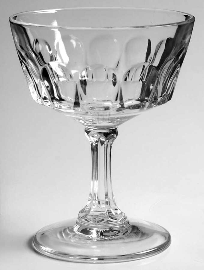 Petale Champagne/Tall Sherbet by Cristal D'Arques - Durand-1