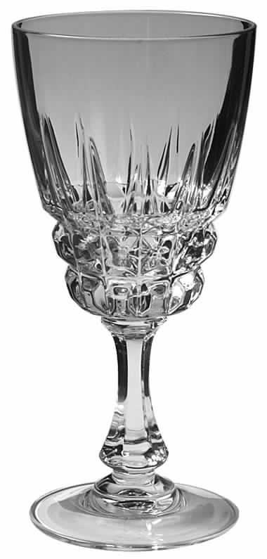 Pompadour Water Goblet by Cristal D'Arques - Durand-1