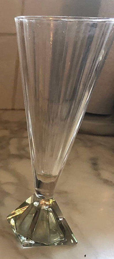 Pyramid Fluted Champagne by Cristal D'Arques - Durand-1