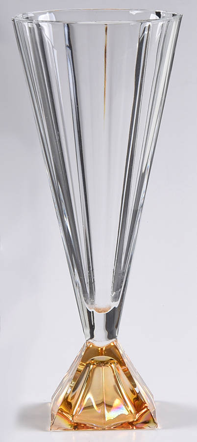 Pyramid Fluted Champagne by Cristal D'Arques - Durand-1