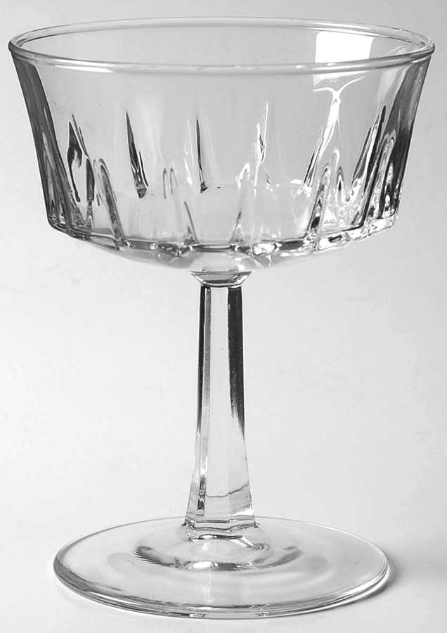 Regency Champagne/Tall Sherbet by Cristal D'Arques - Durand-1
