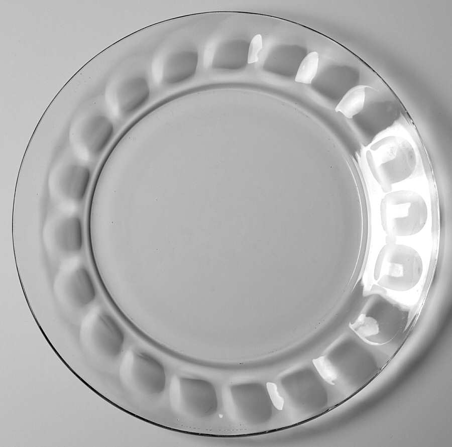 Roc Salad Plate by Cristal D'Arques - Durand-1