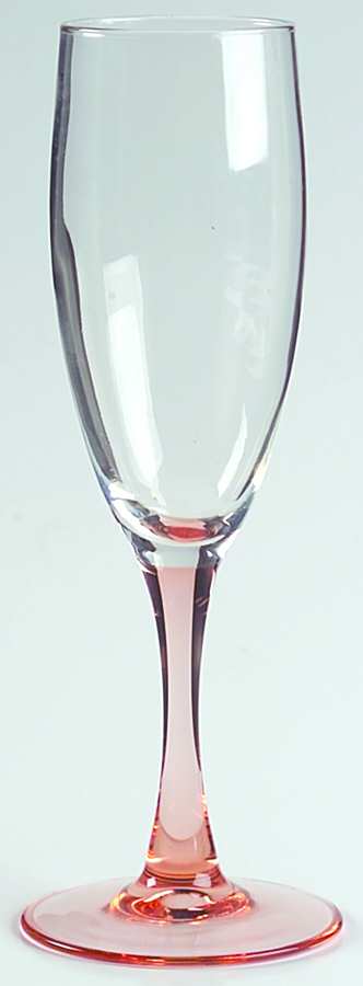 Rose Fluted Champagne by Cristal D'Arques - Durand-1
