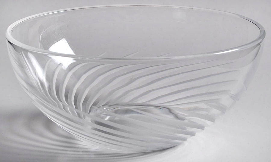 Spirale Mate Small Fruit Dessert Bowl by Cristal D'Arques - Durand-1