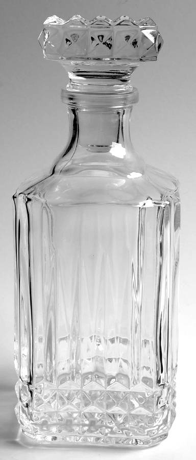 Tuilleries Villandry Decanter & Stopper by Cristal D'Arques - Durand-1