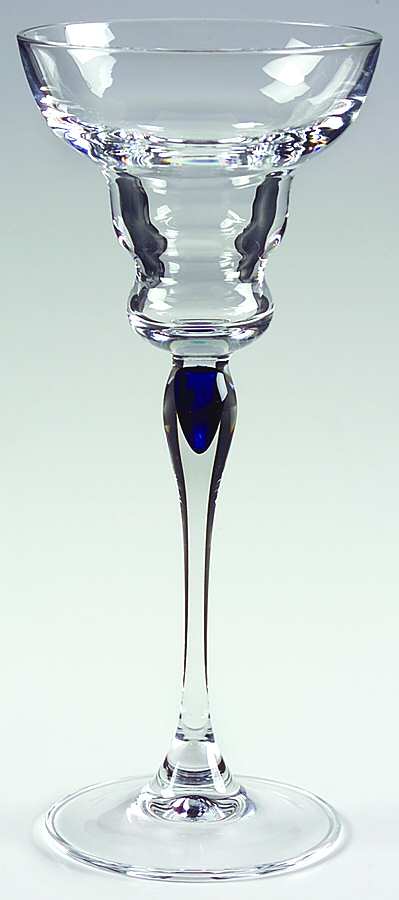 Venise Saphir Single Light Candlestick by Cristal D'Arques - Durand-1