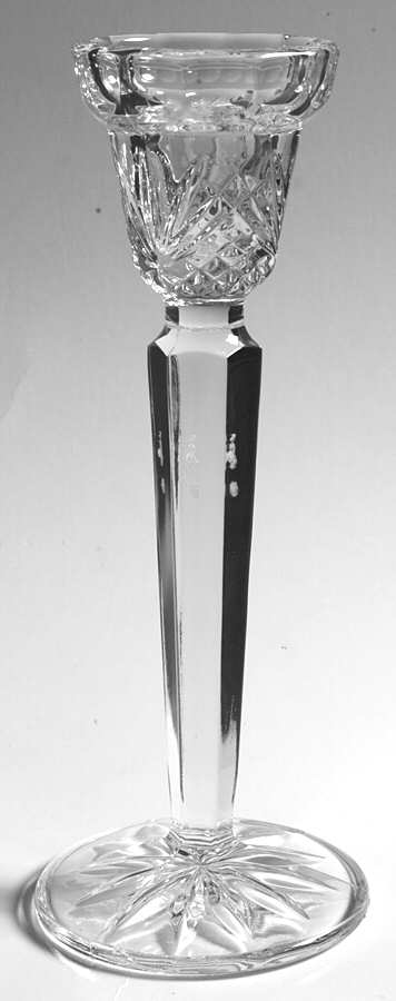 Villemont Tall Single Light Candlestick by Cristal D'Arques - Durand-1
