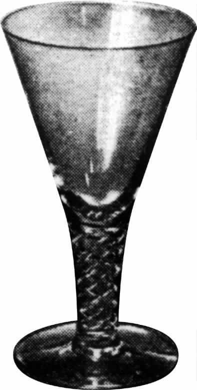 Air Twist Water Goblet by Corcoran-1